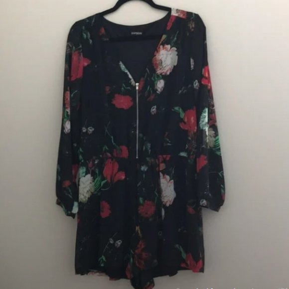 Express Pants - Express Floral Romper